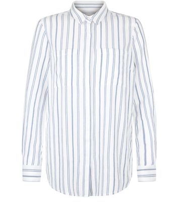 Comprar White Stripe Long Sleeve Shirt al mejor precio