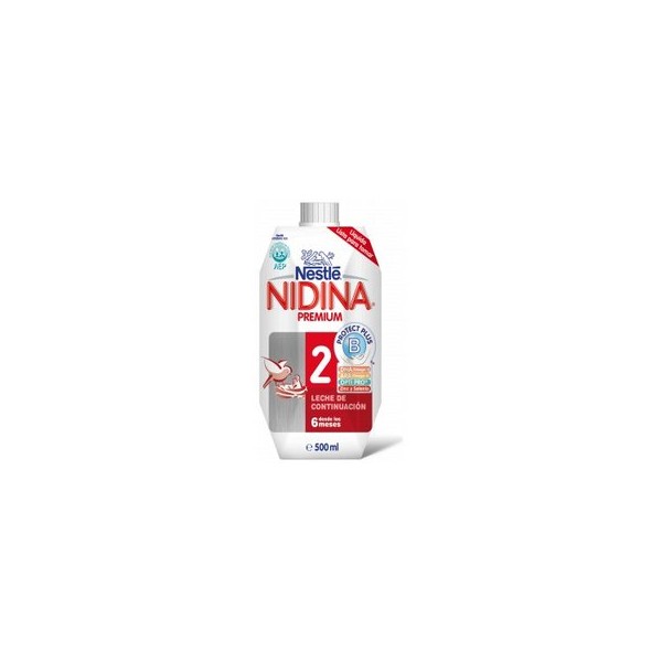 Comprar Leche Nidina 2 Premium Brik 500  Ml. al mejor precio