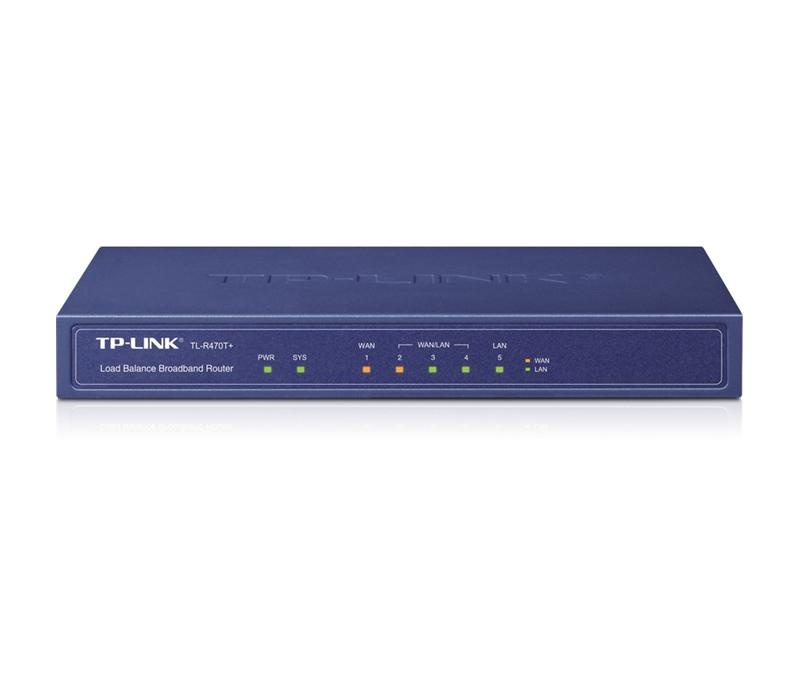 Comprar Router TP-LINK  TL-R470T+ - 5 Puertos - Load Balance al mejor precio