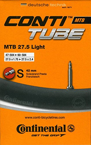 Comprar Continental Schlauch MTB Light - Cámara de aire para bicicleta de montaña, tamaño de la válvula 42  mm, talla única al mejor precio