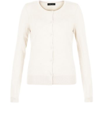 Comprar Cream Crew Neck Cardigan al mejor precio