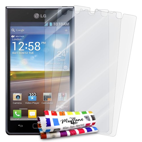 Comprar 3 Protecciones de Pantalla transparentes para LG OPTIMUS L7 