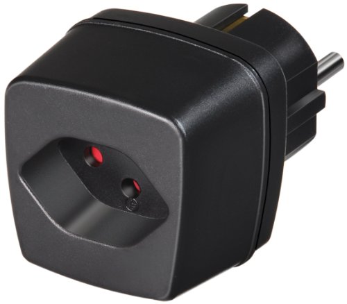 Comprar Brennenstuhl 1508480 adaptador e inversor de corriente - Fuente de alimentación (230V, Interior, Universal, AC1-to-AC2, Negro, 10A) al mejor precio
