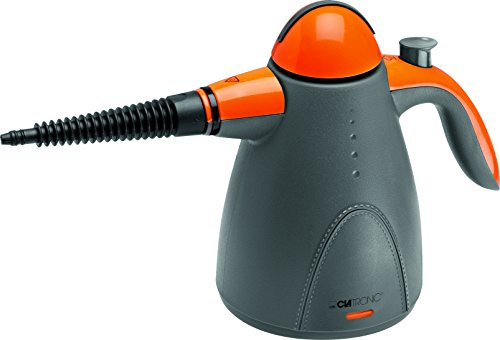 Comprar Clatronic DR 3535 - Limpiador al vapor de mano, 9 accesorios, 1000 W, color gris y naranja al mejor precio