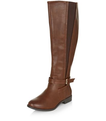 Comprar Tan Elasticated Side Riding Boots al mejor precio