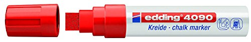 Comprar Edding marcador rojo de tiza líquida grueso 4090-002 al mejor precio