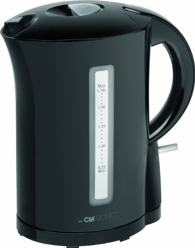 Comprar Clatronic WK 3556 - Hervidor de agua eléctrico, capacidad de 1,7 l, 2200 W, color negro al mejor precio