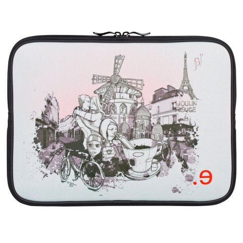 be.ez LA robe I Lov' Paris Montmartre - Funda para Apple MacBook 13