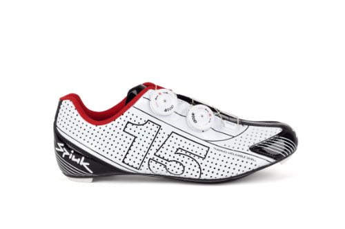 Comprar Spiuk 15 Road Carbono - Zapatilla de ciclismo unisex, color blanco, talla 38 al mejor precio