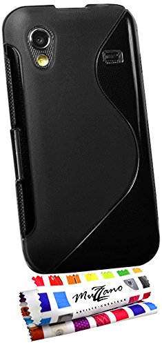 Comprar Muzzano F02S01-081135 - Funda para Samsung Galaxy Ace, color negro al mejor precio