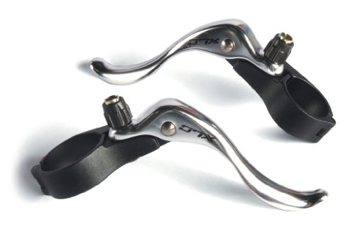 Comprar Set de palancas de freno XLC BL-X01 Cross Modelo Ø 31,8 mm, negro/plateado SB-Plus 2015 Manetas de freno de llanta al mejor precio