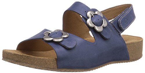 Comprar Josef Seibel Tonga 17 - Sandalias de vestir de cuero para mujer, color azul, talla 40 al mejor precio