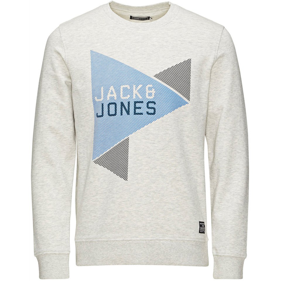 Comprar Jack & Jones Men's Core Speed Crew Neck Sweatshirt - Treated White - S al mejor precio