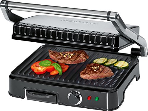 Comprar Bomann KG 2242 CB - Grill de asar con tapa basculante, 2000 W al mejor precio