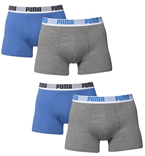 Comprar Puma Boxer Basic b8383pinl 4 unidades en diferentes colores 521015001 blau/grau (417) Talla:XL al mejor precio