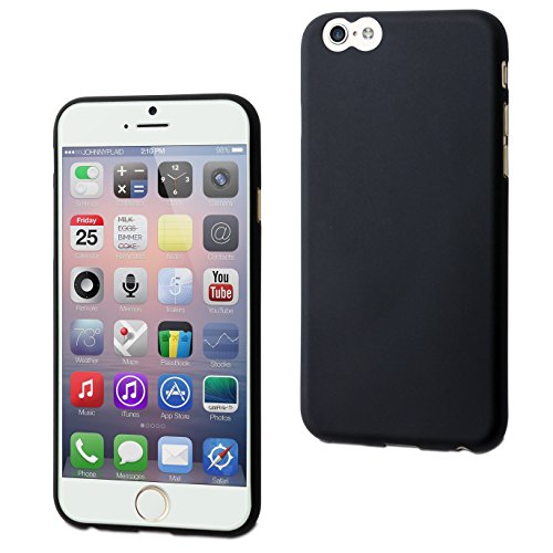 Comprar Muvit Minigel - Funda ultra fina para Apple iPhone 6S Plus, color negro al mejor precio