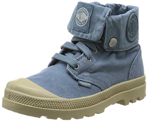 Comprar Palladium Baggy Zipper K - Botas de canvas para niña azul Bleu (Nordic Blue/Putty) 34 al mejor precio