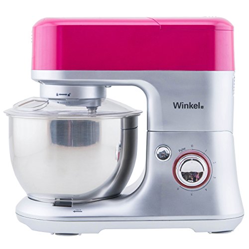 Comprar Winkel RX80 - Robot de cocina multifunción, batidora amasadora, 650 W, color rosa al mejor precio