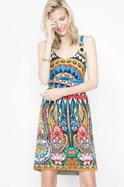 Comprar Desigual - Mujer - Vestido de punto de tirantes - Malvina - Size M al mejor precio