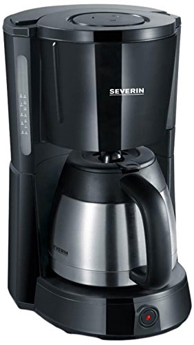 Comprar Severin KA 9641 - Cafetera (Independiente, Semi-automática, Drip coffee maker, De café molido, Negro, Acero inoxidable, Acero inoxidable) al mejor precio
