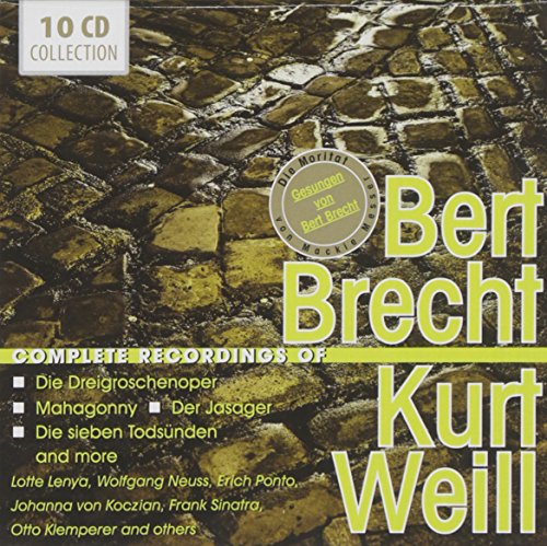Comprar Bert Brecht/ Kurt Weill: The Complete Recordings al mejor precio