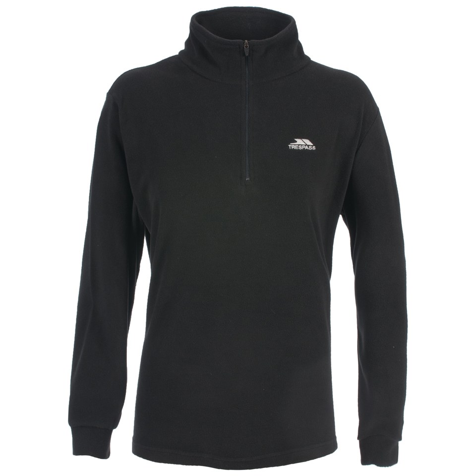 Comparar mejores precios Trespass Women's Louviers Half Zip Fleece Jumper - Black - M con descuentos Comprar Trespass Women's Louviers Half Zip Fleece Jumper - Black - M al mejor precio
