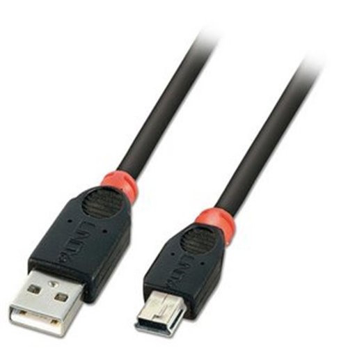 Comprar Lindy 31885 - Cable USB 2.0 profesional tipo A macho a tipo mini-B macho, 2m, color negro al mejor precio