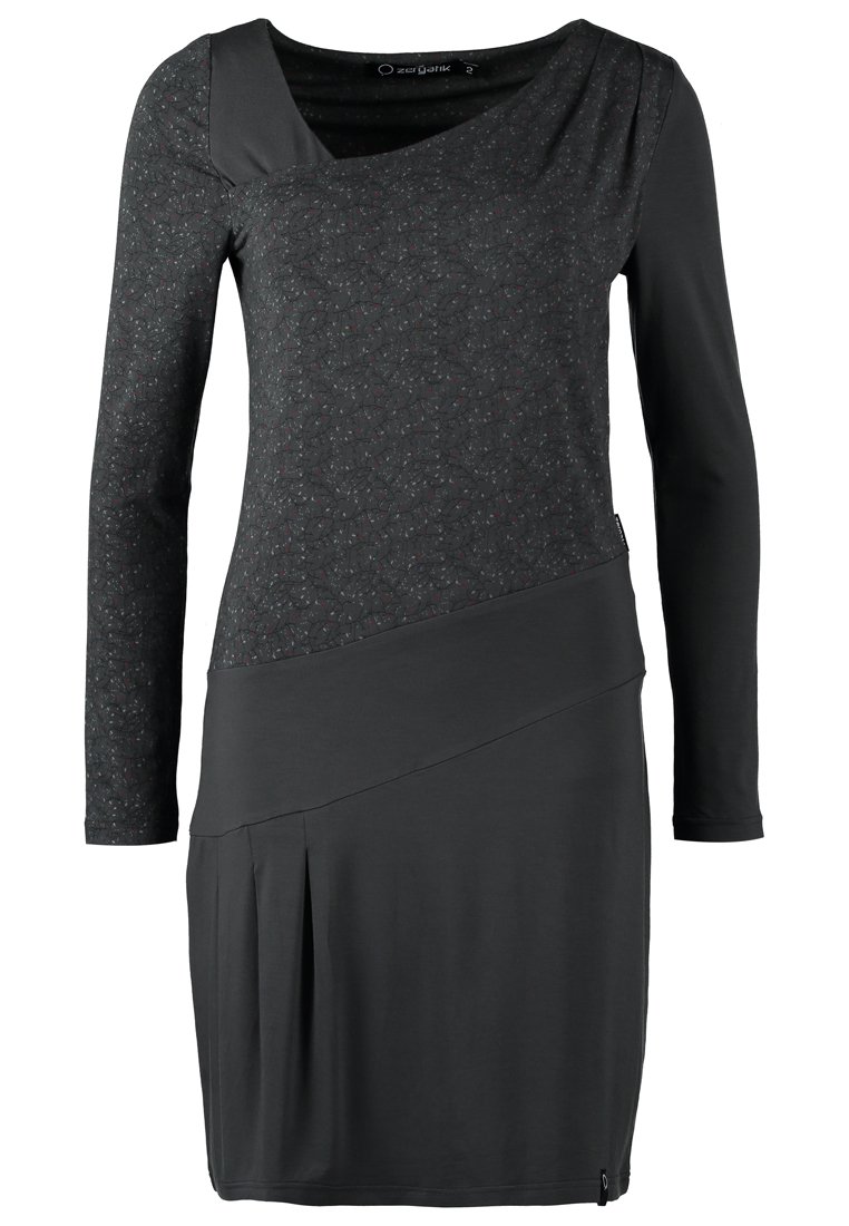 Comprar Zergatik AIZA Vestido de algodón woods charcoal al mejor precio