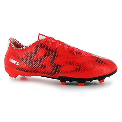 Comprar adidas F10 FG Mens Football Boots (Red-White-Black) al mejor precio