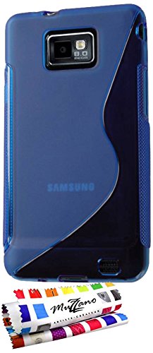 Comprar Muzzano F01S04-004125 - Funda para Samsung Galaxy S2, color azul al mejor precio