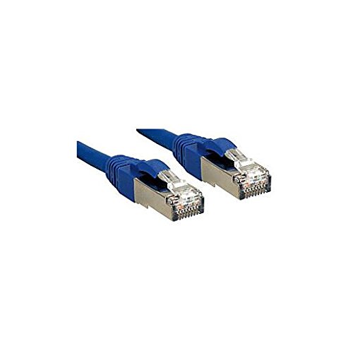 Comprar Lindy 47146 - Cable de red (0,5m, Cat6a, Ea) Azul al mejor precio