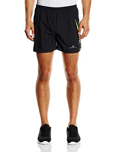 Comprar Ronhill hombres Vizion 12,7 cm Shorts, hombre, color Negro - negro/amarillo fluorescente, tamaño XL al mejor precio