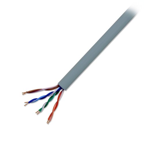 Comprar Lindy - Cable UTP trenzado (CAT5, 4 pares, 100 m), color gris al mejor precio