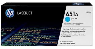 Comprar CE341A - HP 651A Cyan LaserJet Toner Cartridge with ColorSphere Toner TONER CARTRIDGE 651A CYAN al mejor precio