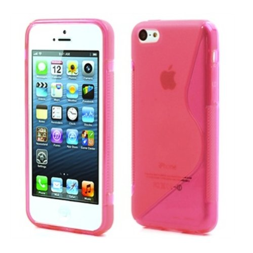 Comprar Bluetrade BT-TPU-AIP5CP1 - Funda TPU para Apple iPhone 5C, color rosa al mejor precio