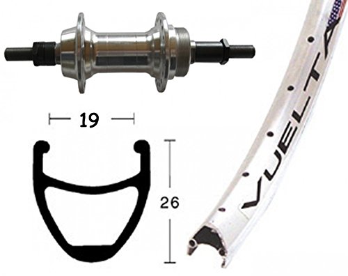Comprar RT,28x1.75,r'gida,ranurada,36 agujeros Airline 1, plata, radios Niro al mejor precio