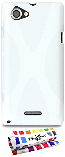 Comprar Muzzano F7390 - Funda para Sony Xperia L, color blanco al mejor precio