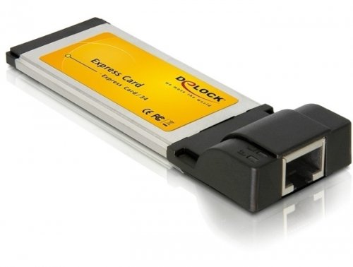 Comprar DeLOCK Gigabit Ethernet ExpressCard Adapter - Accesorio de red (10/100/1000 Mbps, IEEE 802.3, IEEE 802.3u, IEEE 802.3ab, Alámbrico, Windows 2000/XP/Server 2003/Vista) al mejor precio