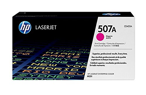 Comprar HP 507A - Tóner para impresoras láser (6000 páginas, Laser, M551, 10 - 70%, -20 - 40 °C, 39 cm) Negro, Azul, Color blanco al mejor precio
