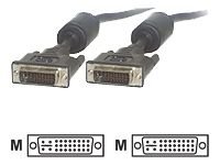 Comprar MCL Cable DVI-I Male/Male Dual Link 2m - cables DVI (DVI-I, DVI-I, Macho/Macho, Negro, DVI-I) al mejor precio