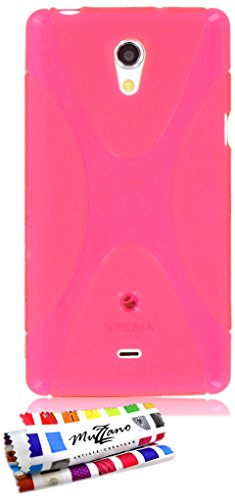 Comprar Muzzano F57X07-7943945 - Funda para Sony Xperia T / LT30, color rosa al mejor precio