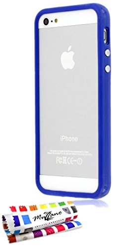 Comprar Muzzano F19465 - Funda para Apple iPhone 5, color azul al mejor precio