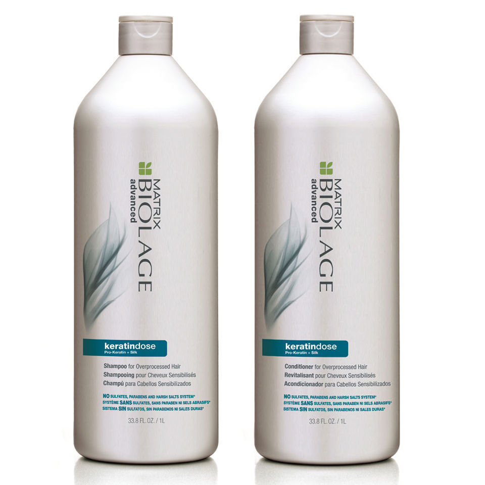 Comprar Dúo cabellos tratados químicamente Matrix Biolage Keratindose (2 x 1000ml) al mejor precio