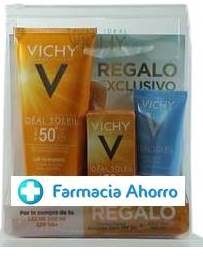 Comprar Vichy ideal soleil 50+ leche 300 ml + ideal soleil 50+ emulsion acabado seco 50 ml+ ideal soleil after sun 100 ml al mejor precio