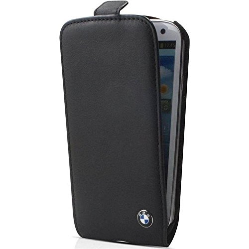 Comprar BMW BMFLS4LB - Funda de cuero para Samsung Galaxy S4, negro al mejor precio