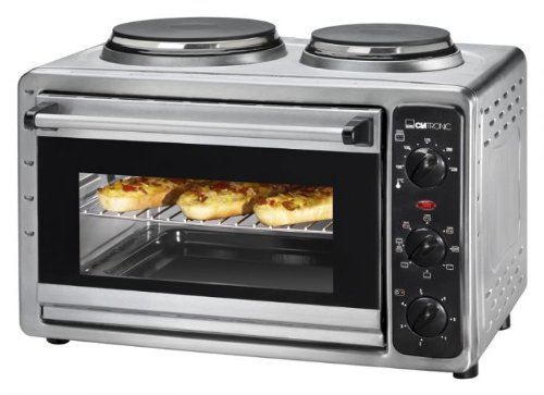 Comparar mejores precios Clatronic KK 3423 - Horno con 2 fuegos (26 L, 920 W) con descuentos Comprar Clatronic KK 3423 - Horno con 2 fuegos (26 L, 920 W) al mejor precio