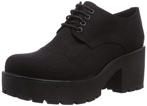 Comprar Vagabond Dioon - zapatos con cordones de lona mujer, color negro, talla 41 al mejor precio