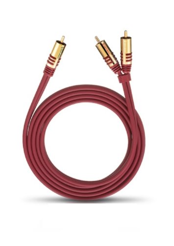 Comprar OEHLBACH 20565 cable de audio - cables de audio (3m, RCA, 2 x RCA) Rojo al mejor precio