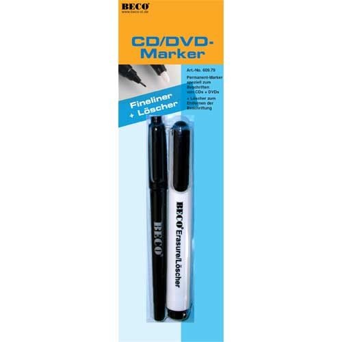 Comprar Beco CD/DVD Marker - Marcador (Negro) al mejor precio