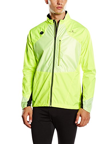 Comprar Ronhill Vizion Lumen chaqueta para hombre, chaqueta, hombre, color Amarillo - Fluorescent Yellow/Black, tamaño XL al mejor precio